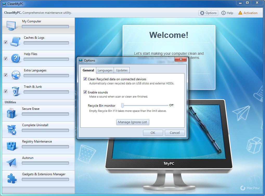 CleanMyPC Free Download Full Version with Activation Code for Windows 