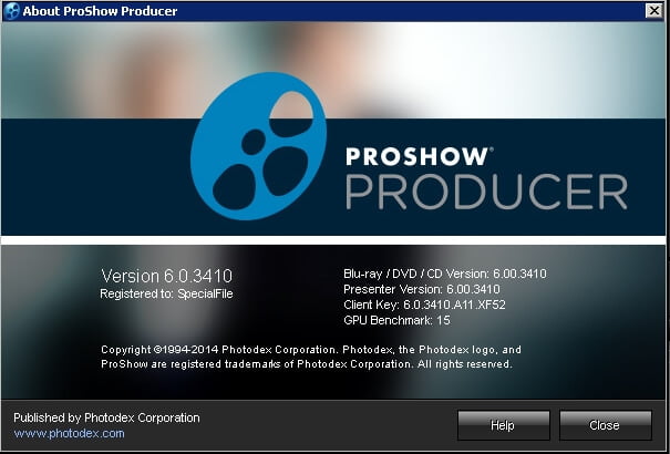 proshow producer 6 registration key only