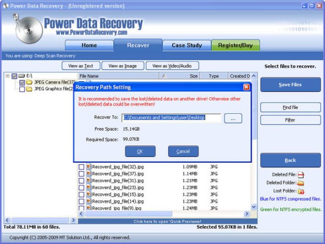 free amazing any data recovery registration key