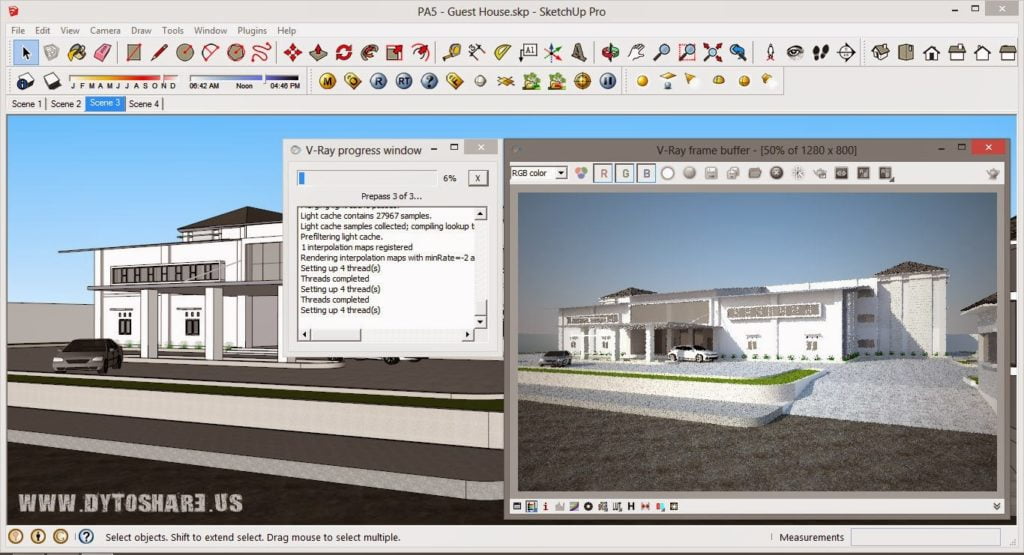 Vray-2.0-For-SketchUp-2016-Full-Download